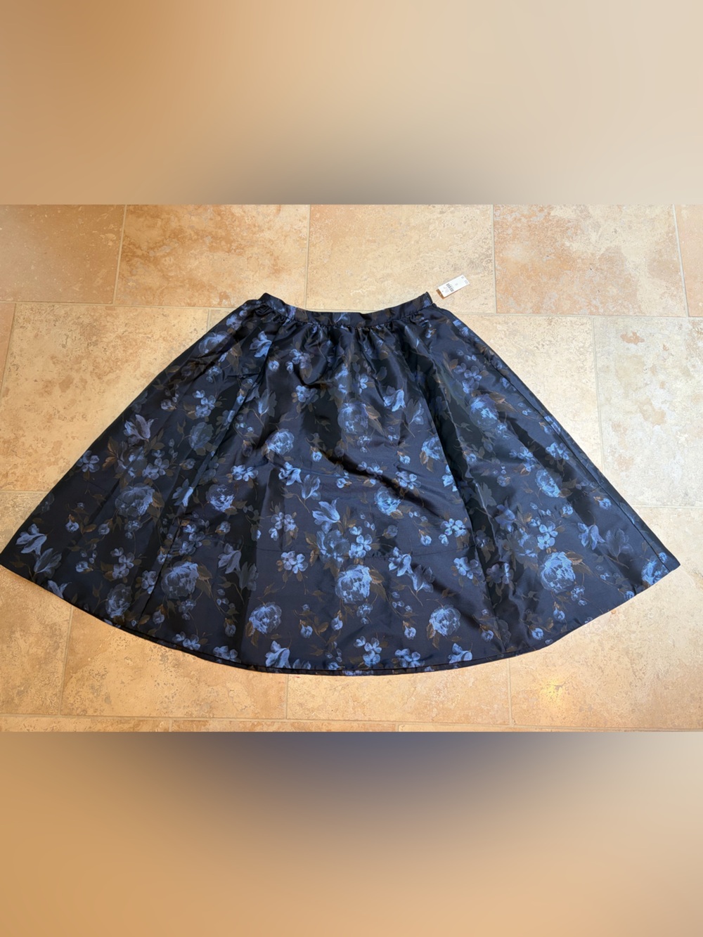 Maeve women’s The Jacie Maxi Skirt Floral Blue